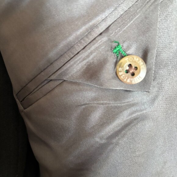 Vintage Tommy Hilger Triple Button Pinstripe Suit - Picture 10 of 13